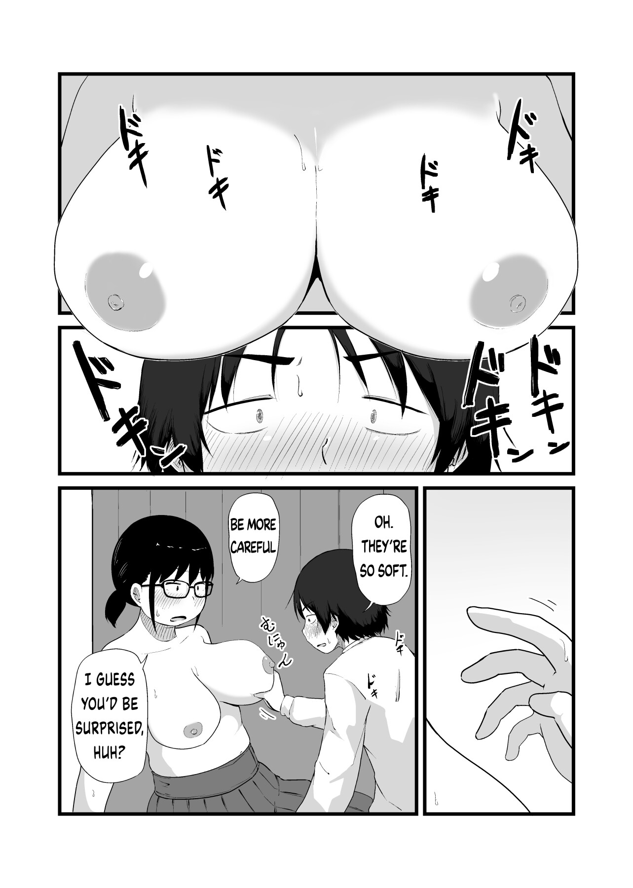 Hentai Manga Comic-My Friend Became a Plain-Faced Girl With Big Tits After TS-Read-7